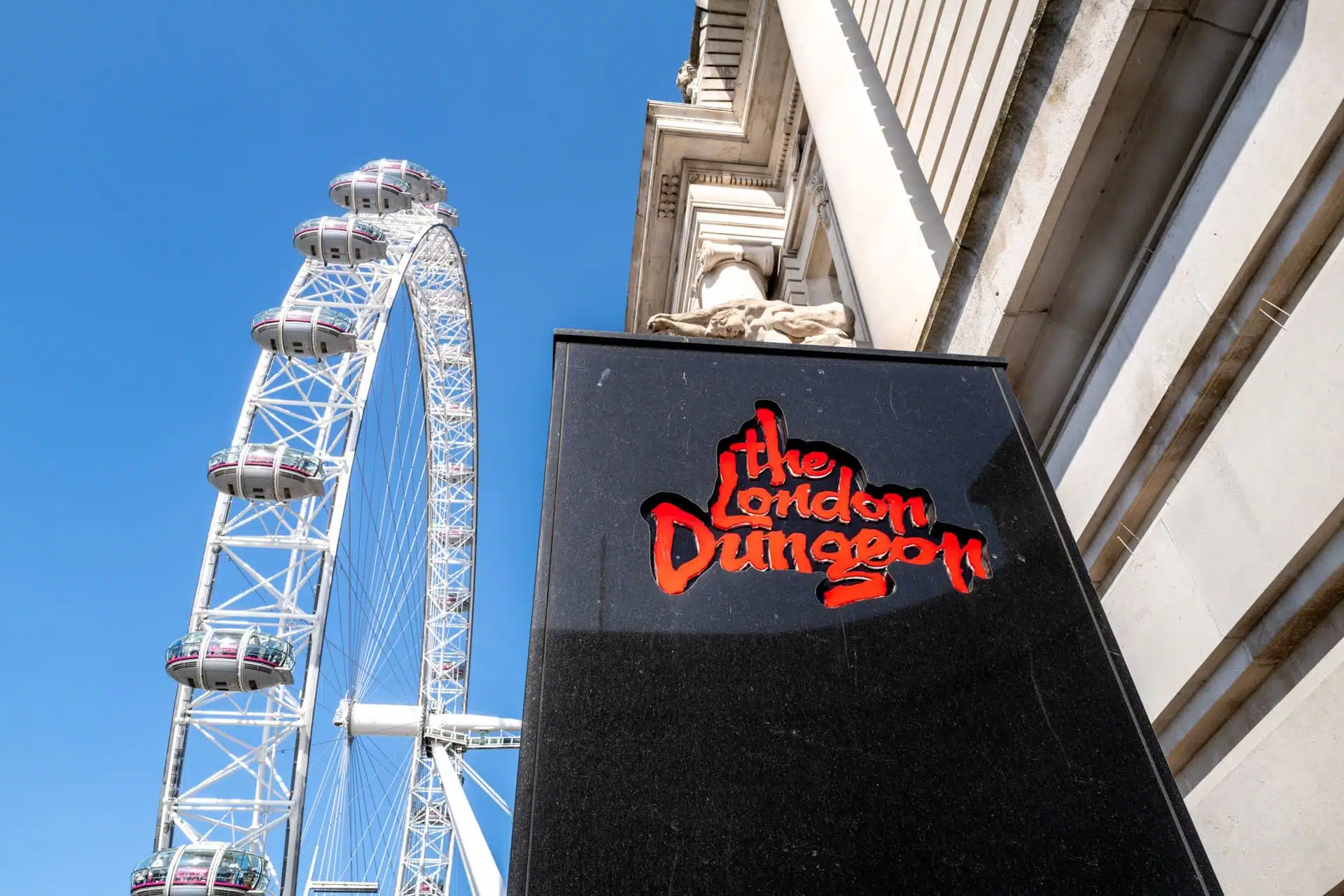 Vstupenky do London Dungeon & London Eye